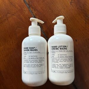 Le Labo Hinoki Hand Lotion & Hand Soap Set